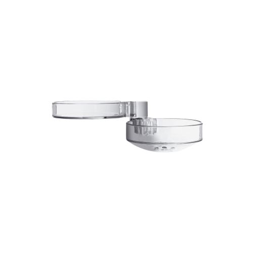 Hansgrohe-HG-Seifenschale-CassettaD-glasklar-28689000 gallery number 1